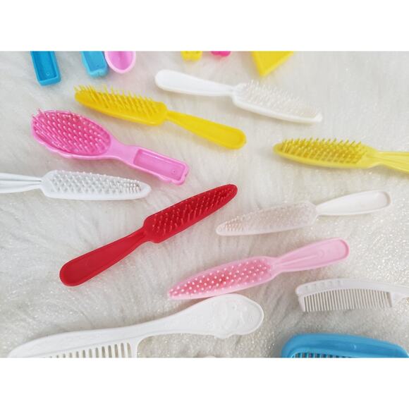 20 Vintage Doll Barbie My Little Pony Brushes Comb Toy LOT 80s 90s - Picture 10 of 11